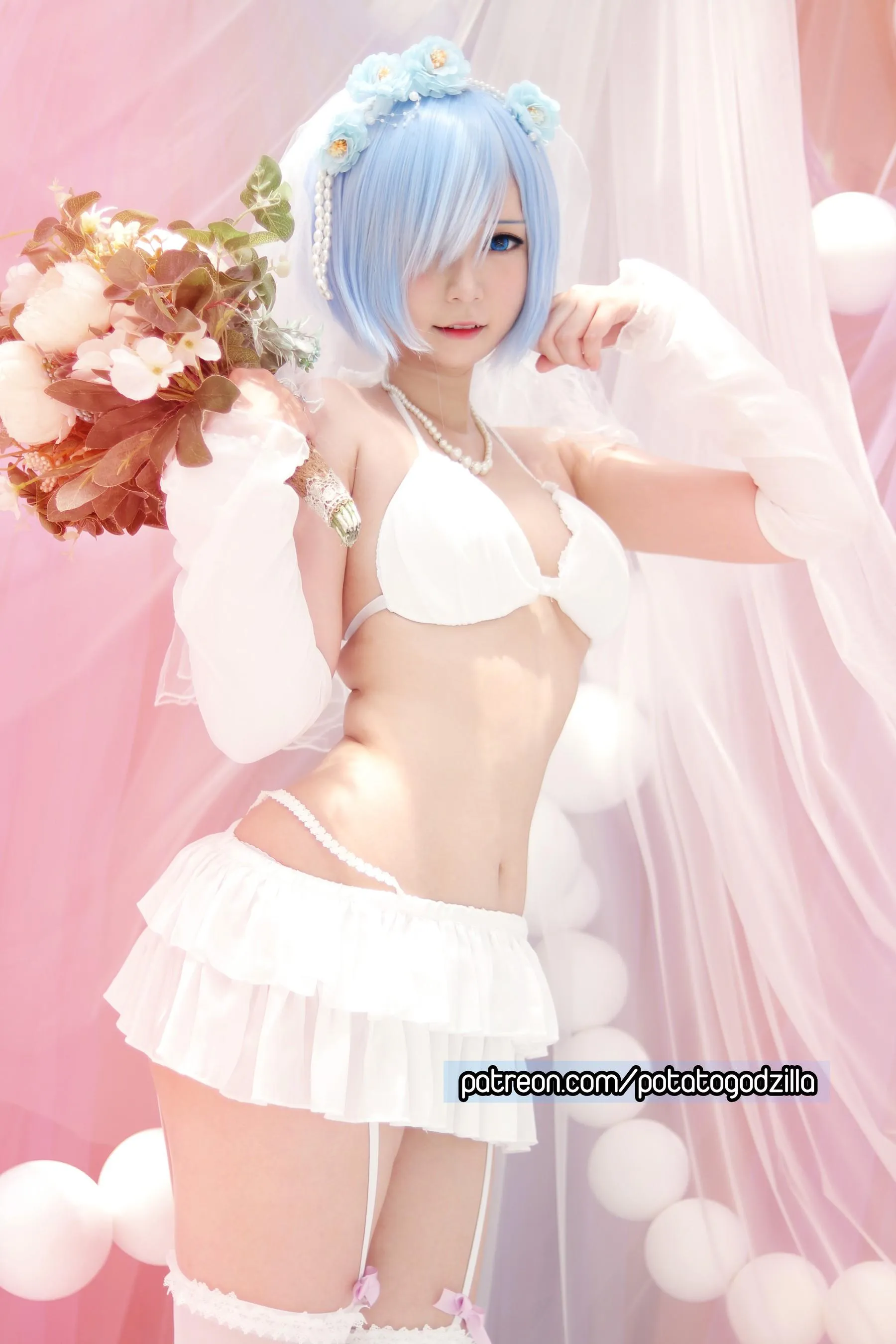 Potato Godzilla – NO.81 Bride Rem [43P]插图1